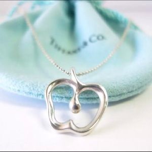 apple necklace tiffany's